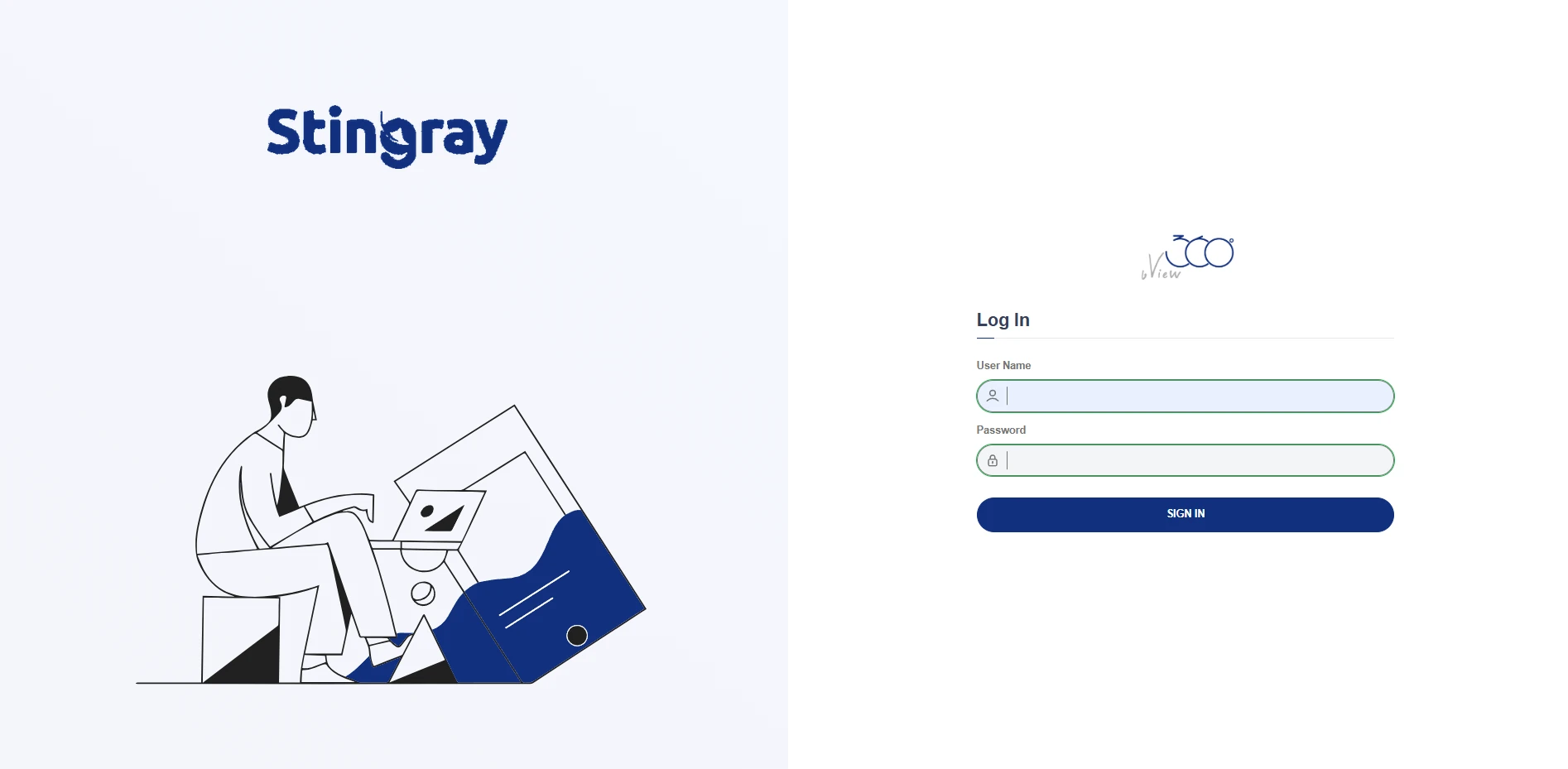 iView 360° secure login portal